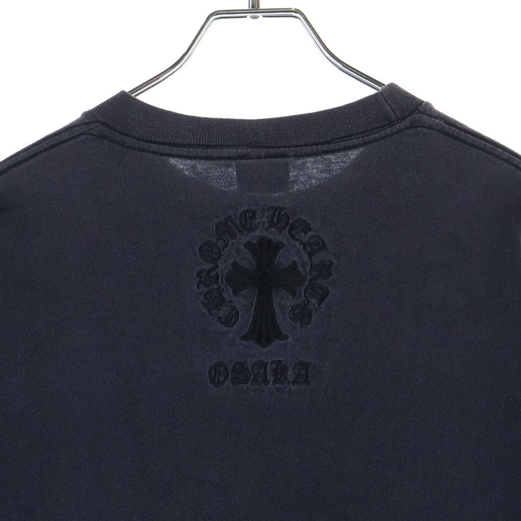 CHROME HEARTS(クロムハーツ) OLD S/S オールド ナイロン胸ポケット バックCHクロス刺繍 大阪限定半袖Tシャツカットソー