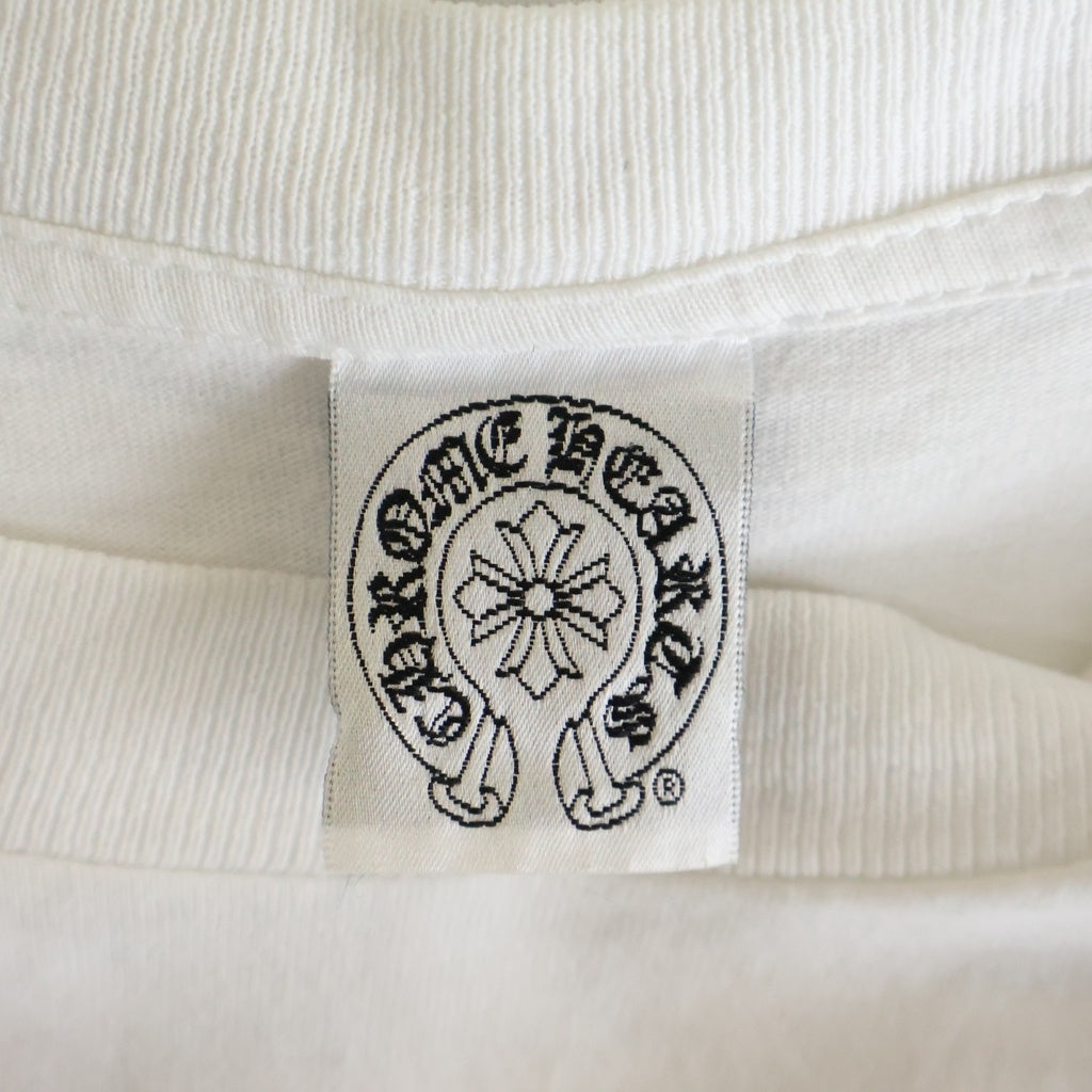 CHROME HEARTS(クロムハーツ) OLD S/S オールド CHプラス バックホースシュープリント 半袖Tシャツカットソー