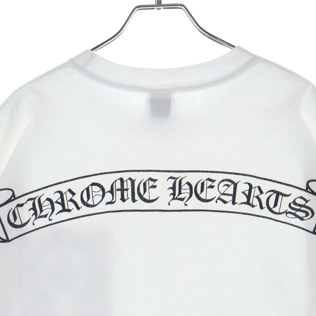 CHROME HEARTS(クロムハーツ) OLD S/S オールド バックスクロールラベル スタープリント 半袖Tシャツ
