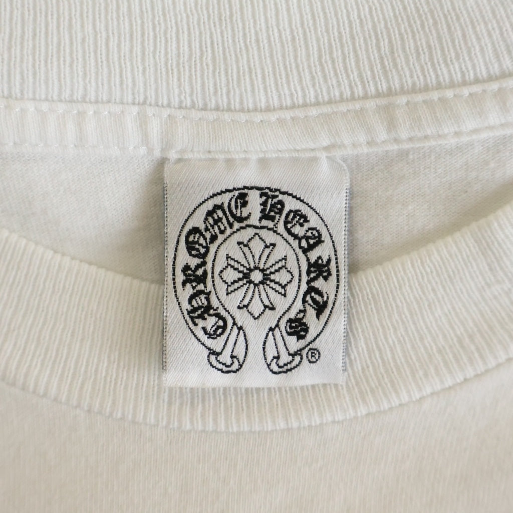 CHROME HEARTS(クロムハーツ) OLD S/S オールド バックスクロールラベル スタープリント 半袖Tシャツ