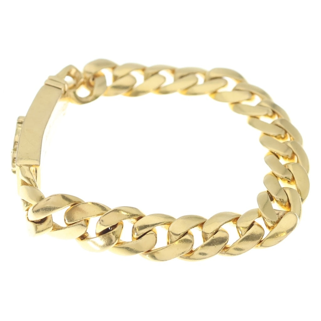 CHROME HEARTS(クロムハーツ) 22K ID MINI DAGGER P D ダガーミニIDブレスレット PAVEダイヤ ゴールドブレスレット