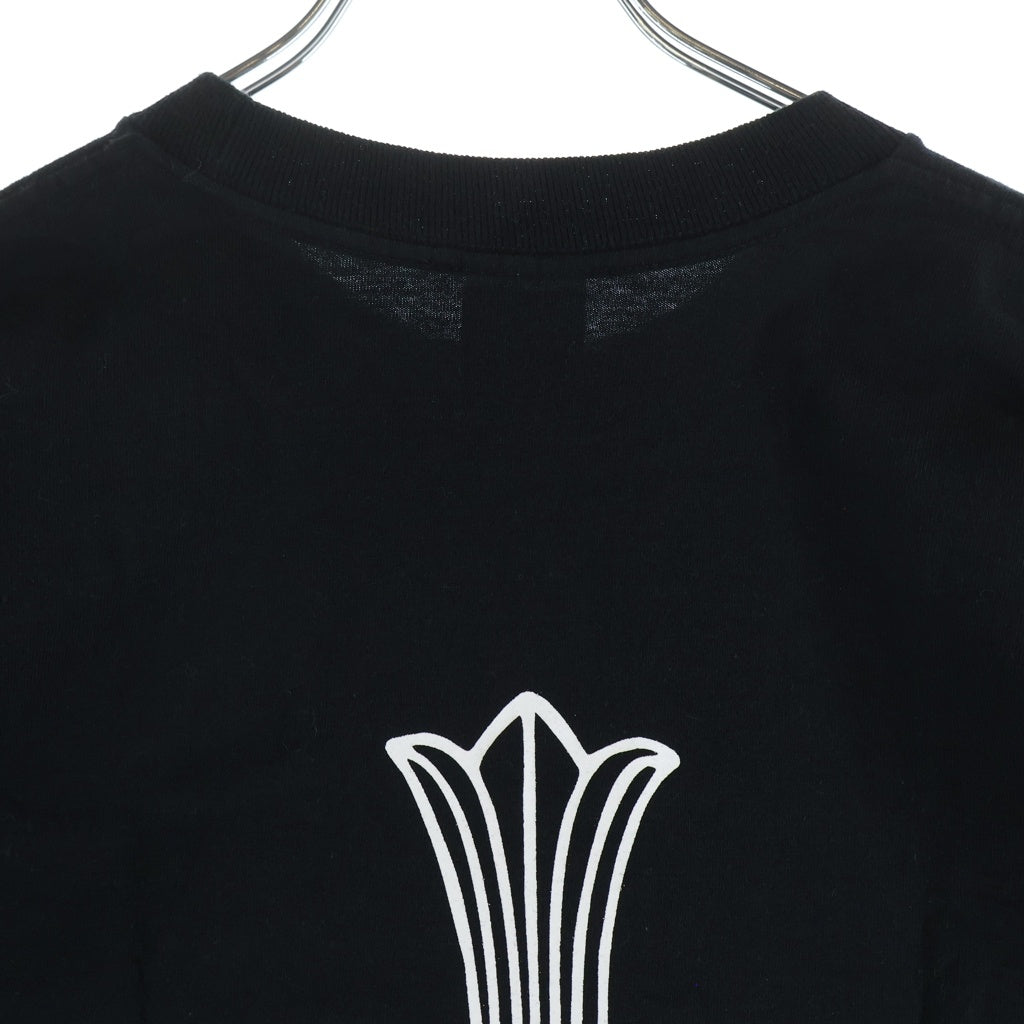 CHROME HEARTS(クロムハーツ) OLD S/S オールド ネックロゴ バックCHクロスプリント 半袖Tシャツカットソー
