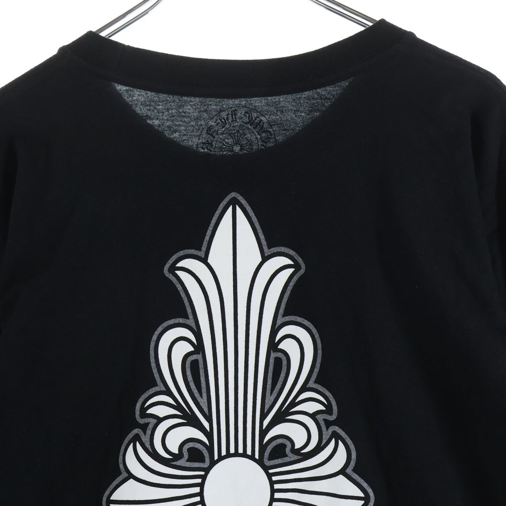 CHROME HEARTS(クロムハーツ) CH L/S バック フローラルクロスプリント 長袖Tシャツカットソー