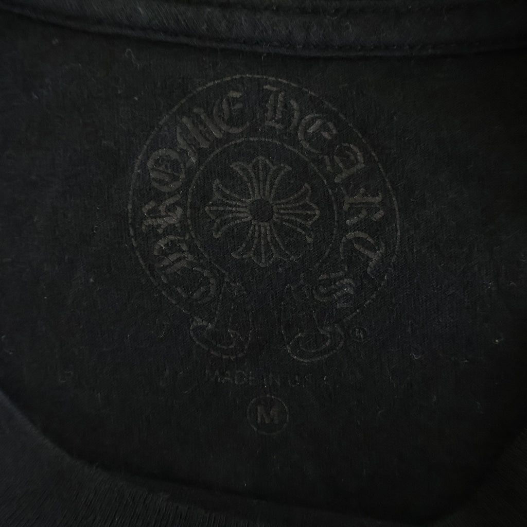 CHROME HEARTS(クロムハーツ) CH L/S バック フローラルクロスプリント 長袖Tシャツカットソー
