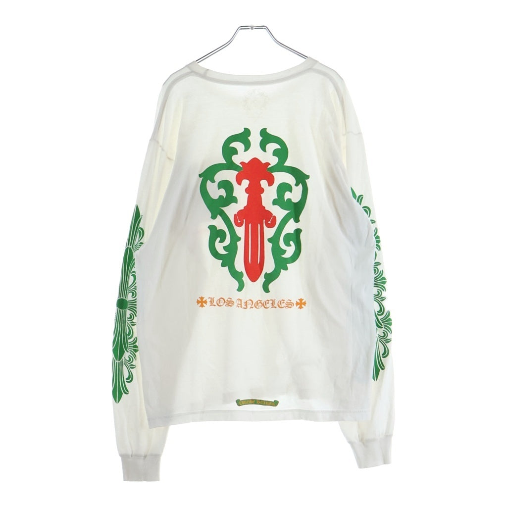 CHROME HEARTS(クロムハーツ) CH L/S Los Angeles Limited Vine Dagger Print 長袖Tシャツカットソー