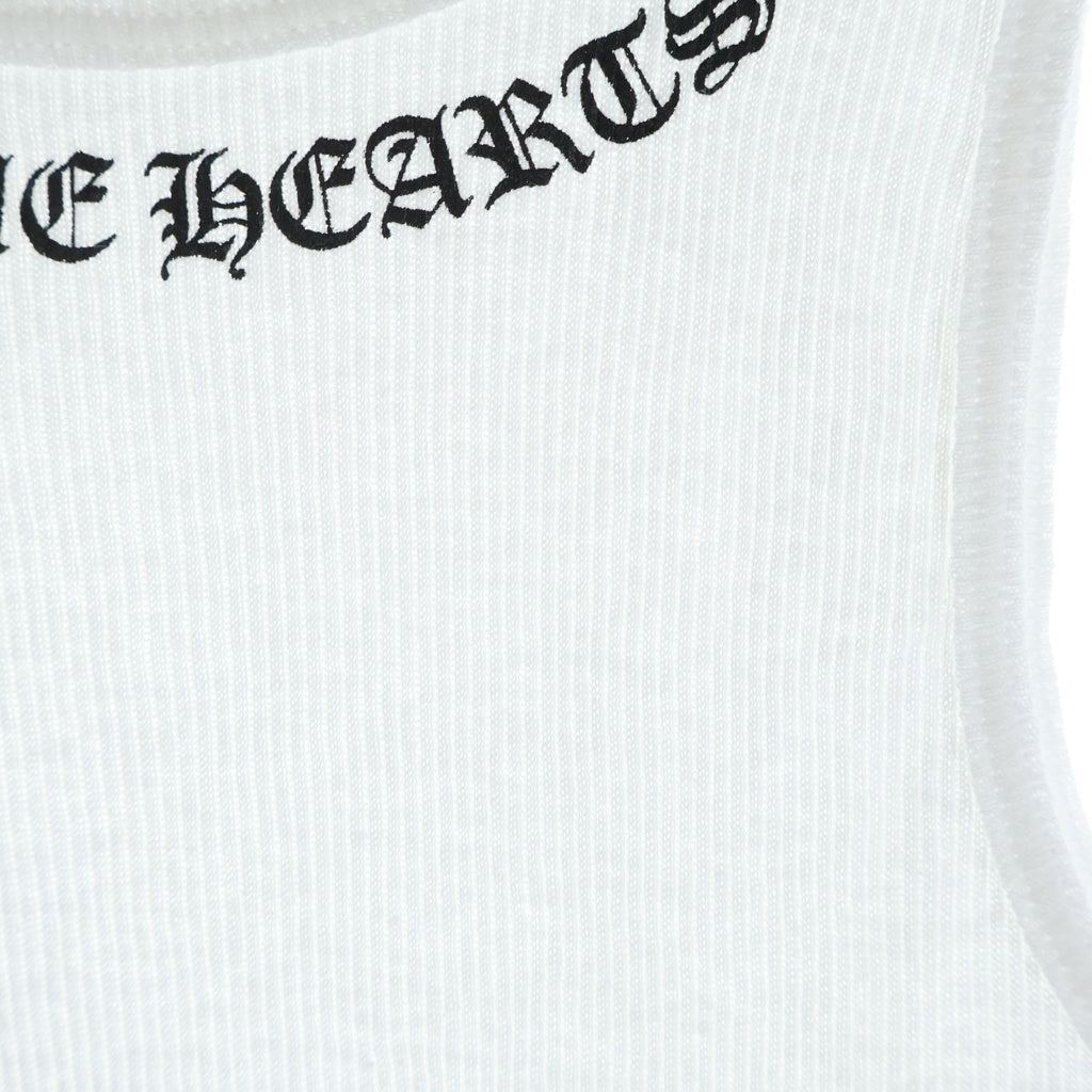 CHROME HEARTS(クロムハーツ) Neck Logo Back GIRLS ネックロゴ バックガールズプリント タンクトップ