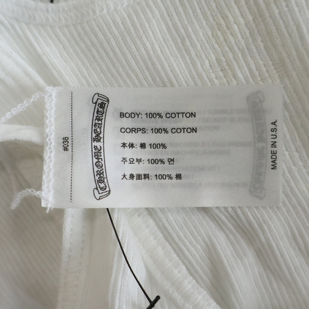 CHROME HEARTS(クロムハーツ) Neck Logo Back GIRLS ネックロゴ バックガールズプリント タンクトップ