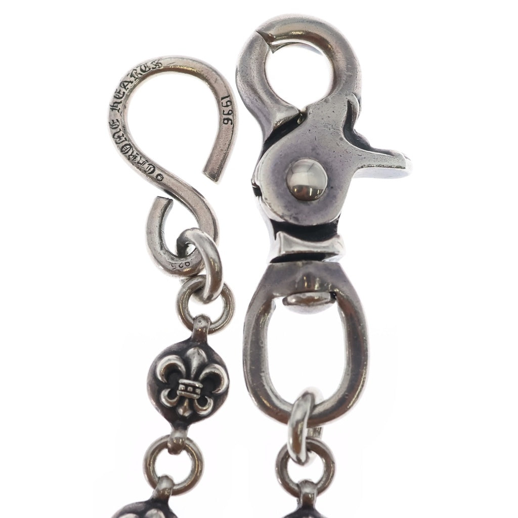 CHROME HEARTS(クロムハーツ) BSF LONG-T 1クリップロングBSフレアリンク シルバーウォレットチェーン