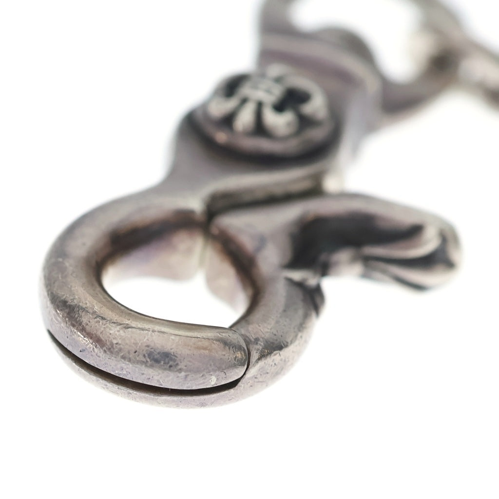 CHROME HEARTS(クロムハーツ) BSF LONG-T 1クリップロングBSフレアリンク シルバーウォレットチェーン