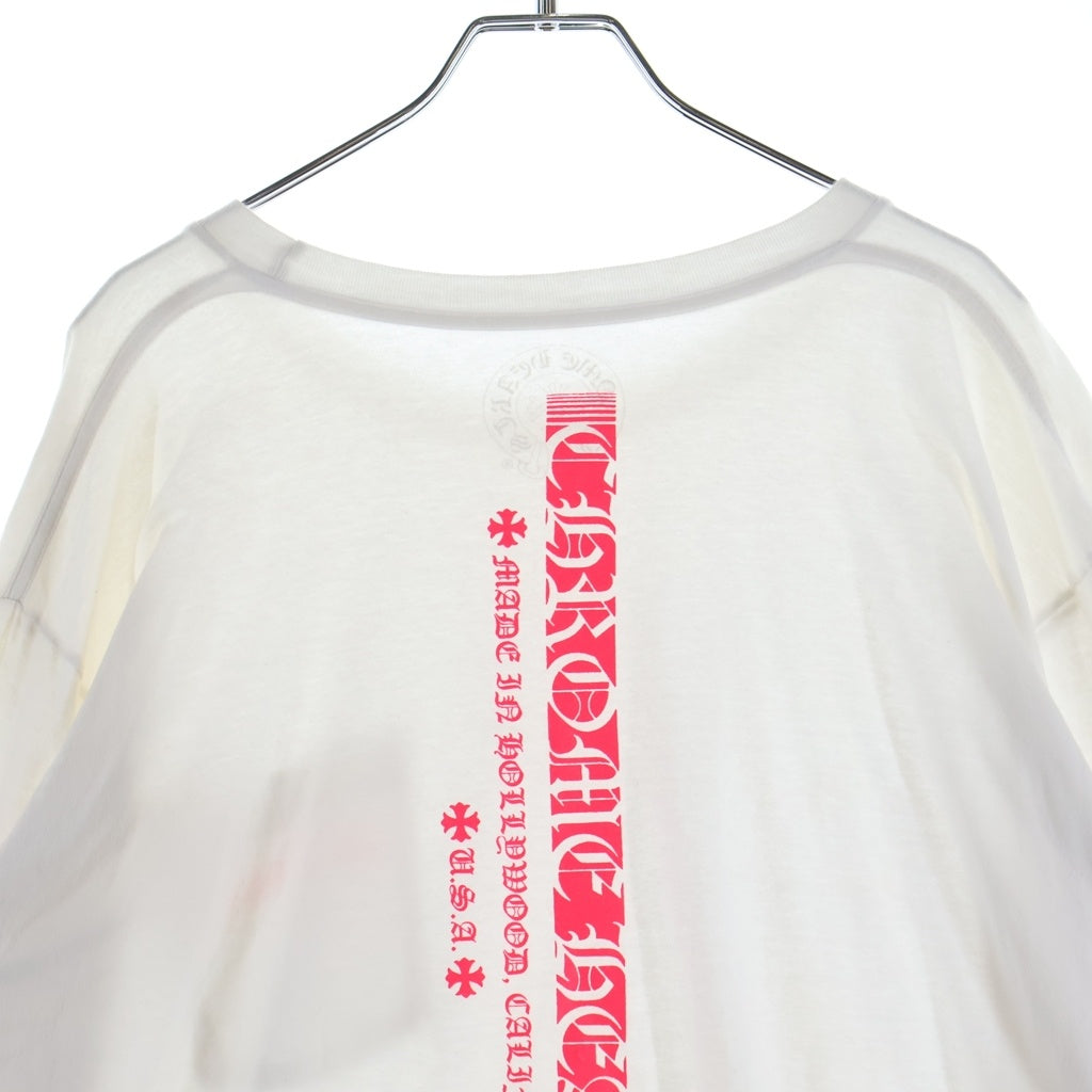 CHROME HEARTS(クロムハーツ) CH L/S メイドインハリウッド バーティカルロゴプリント 長袖Tシャツカットソー