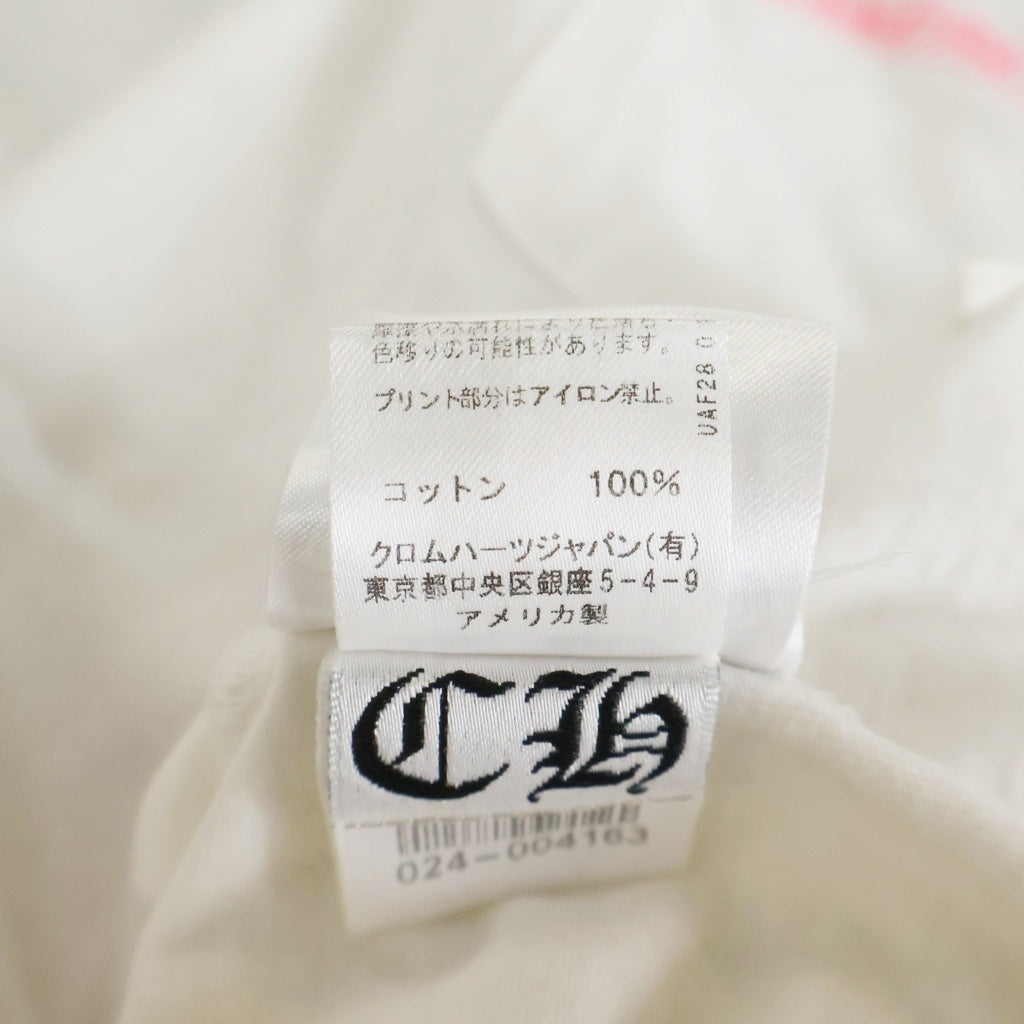 CHROME HEARTS(クロムハーツ) CH L/S メイドインハリウッド バーティカルロゴプリント 長袖Tシャツカットソー