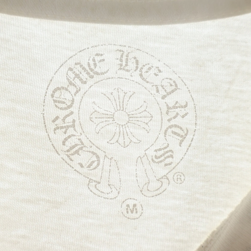 CHROME HEARTS(クロムハーツ) CH S/S ネックロゴプリント 半袖Tシャツカットソー