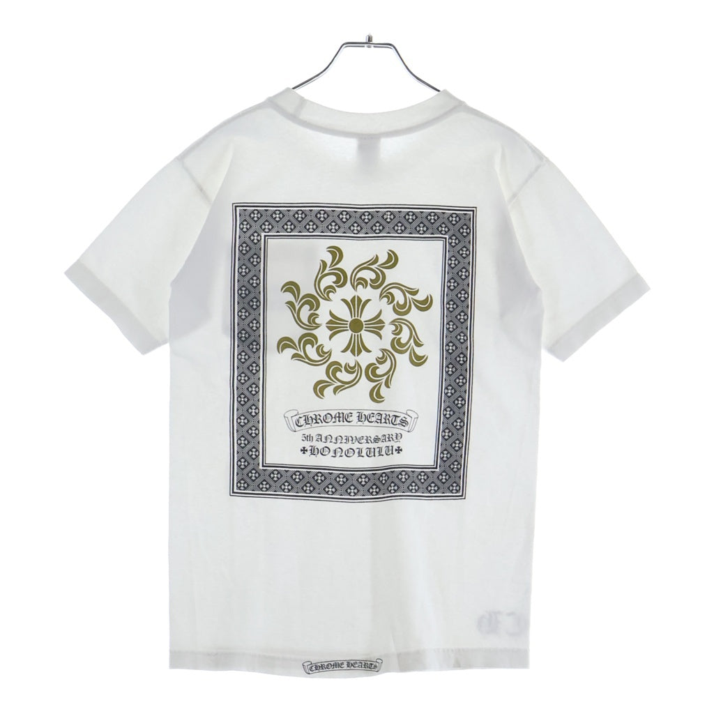 CHROME HEARTS(クロムハーツ) OLD S/S LTD ホノルル限定バックフレームドCHプラス 半袖Tシャツカットソー