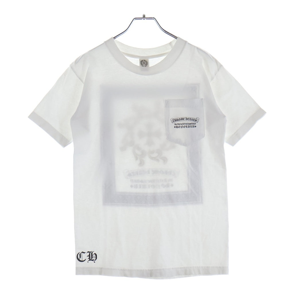 CHROME HEARTS(クロムハーツ) OLD S/S LTD ホノルル限定バックフレームドCHプラス 半袖Tシャツカットソー