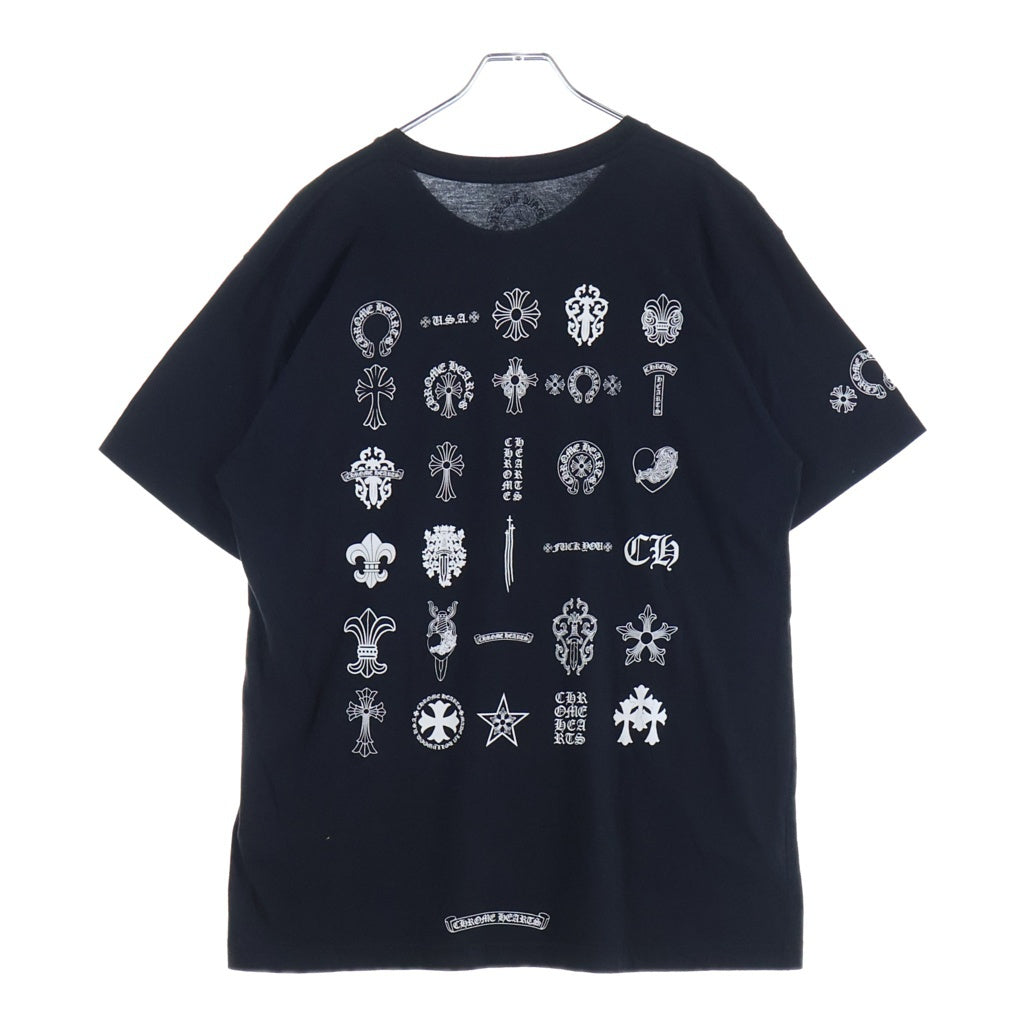 CHROME HEARTS(クロムハーツ) CH S/S バックマルチプリント 半袖Tシャツカットソー
