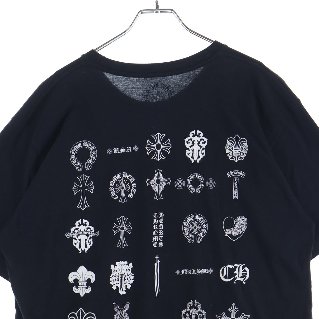 CHROME HEARTS(クロムハーツ) CH S/S バックマルチプリント 半袖Tシャツカットソー