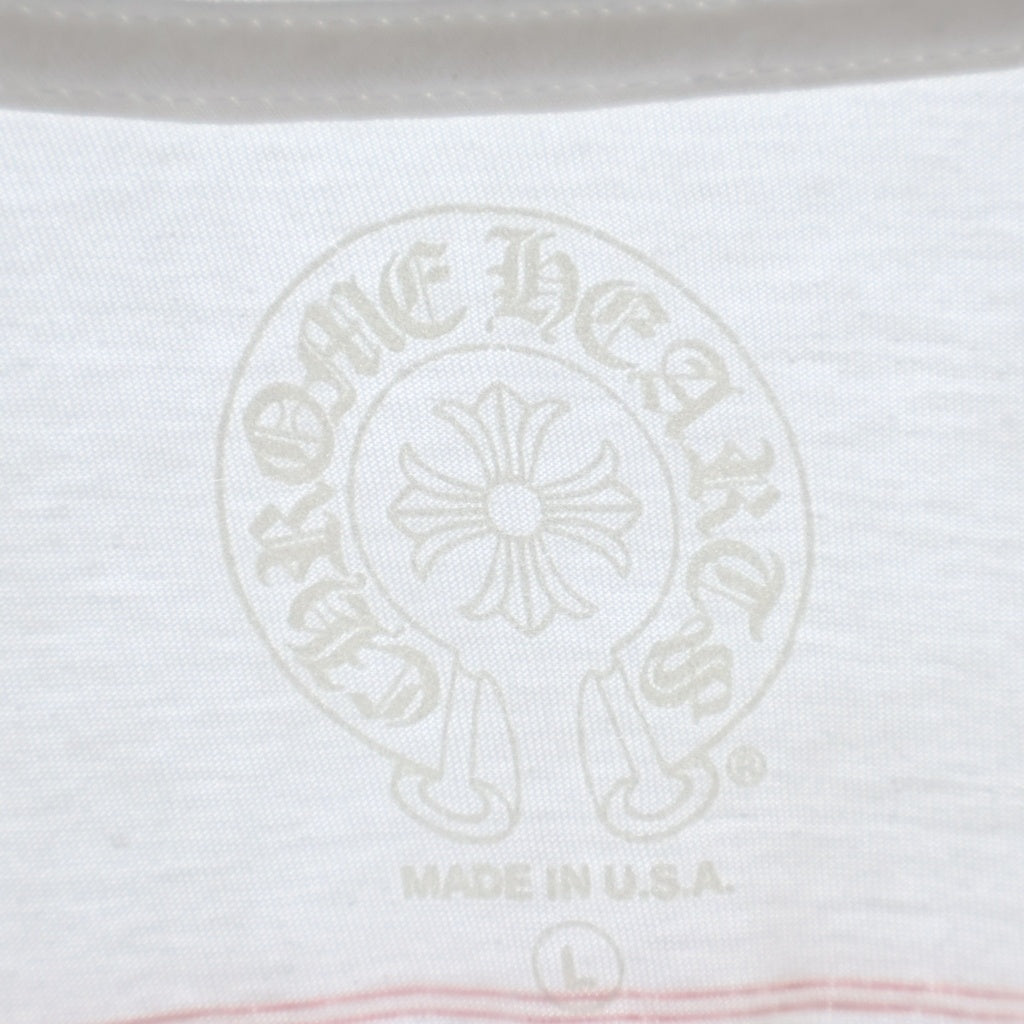 CHROME HEARTS(クロムハーツ) CH L/S 青山限定 袖英字 バックマルチプリント 長袖Tシャツカットソー