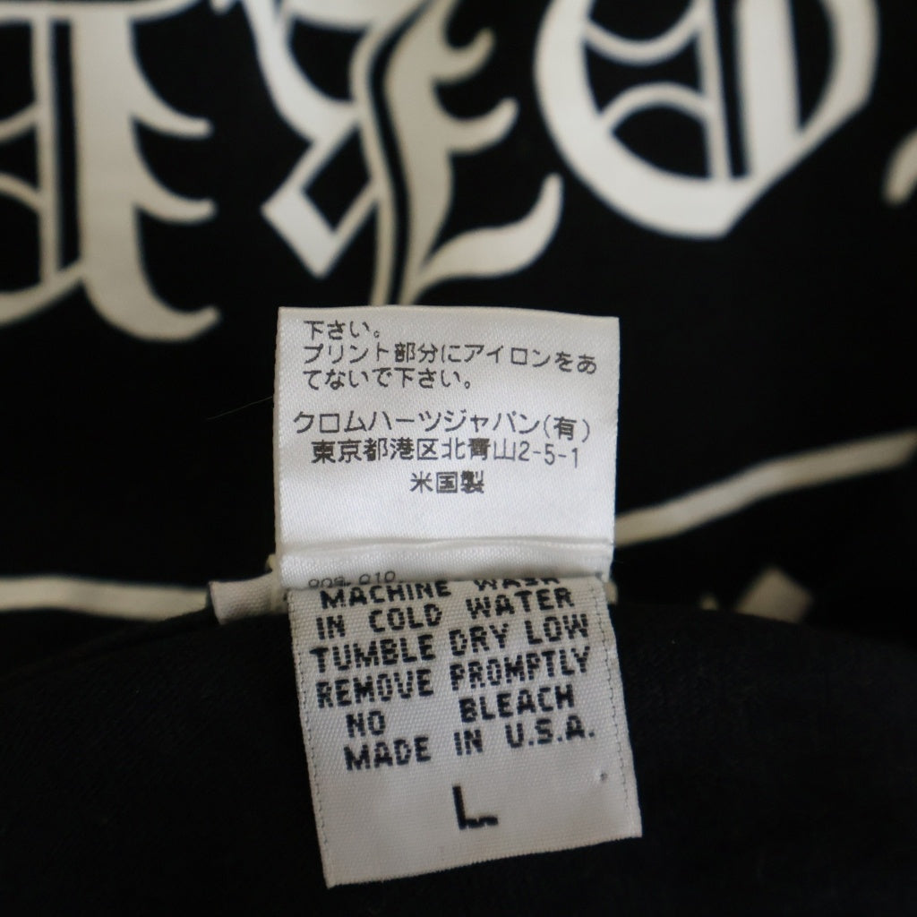 CHROME HEARTS(クロムハーツ) OLD S/S オールド 東京限定バックスクロールラベルプリント 半袖Tシャツ