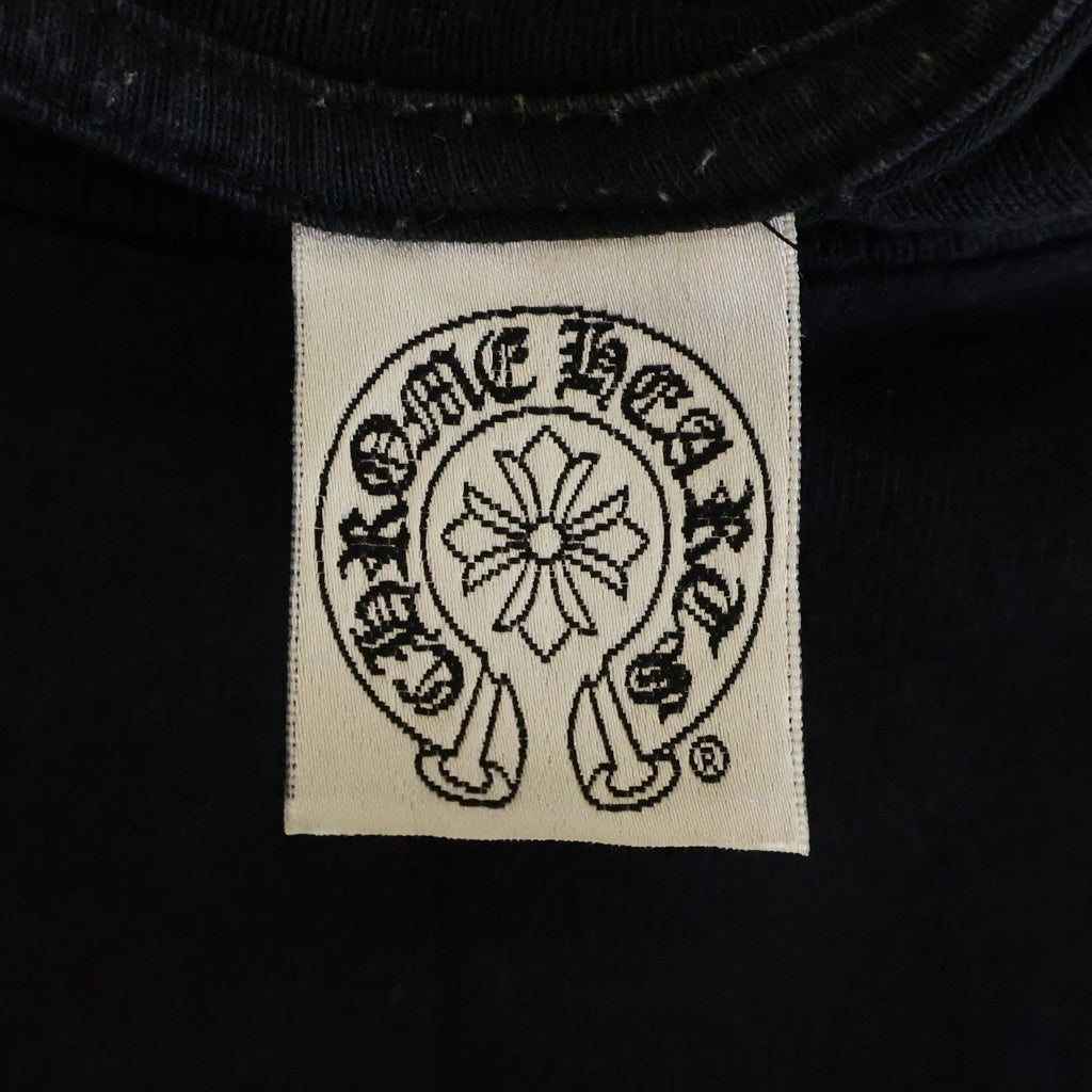 CHROME HEARTS(クロムハーツ) OLD S/S オールド 胸ヴァインダガーバックホースシュープリント半袖Tシャツ