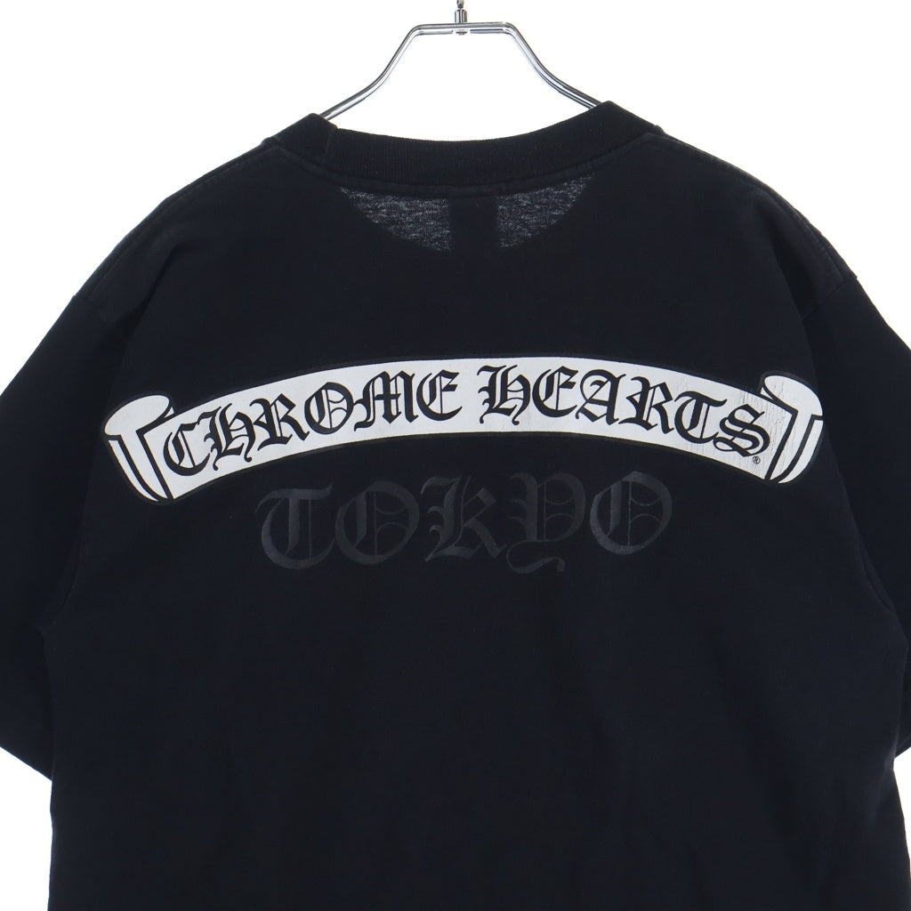CHROME HEARTS(クロムハーツ) OLD S/S オールド 胸ヴァインダガー 東京限定 バックスクロールラベルプリント半袖