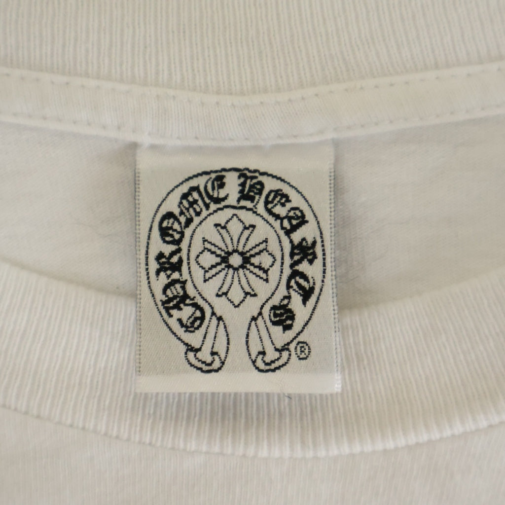 CHROME HEARTS(クロムハーツ) OLD L/S オールド バックスクロールラベルプリント 長袖Tシャツ