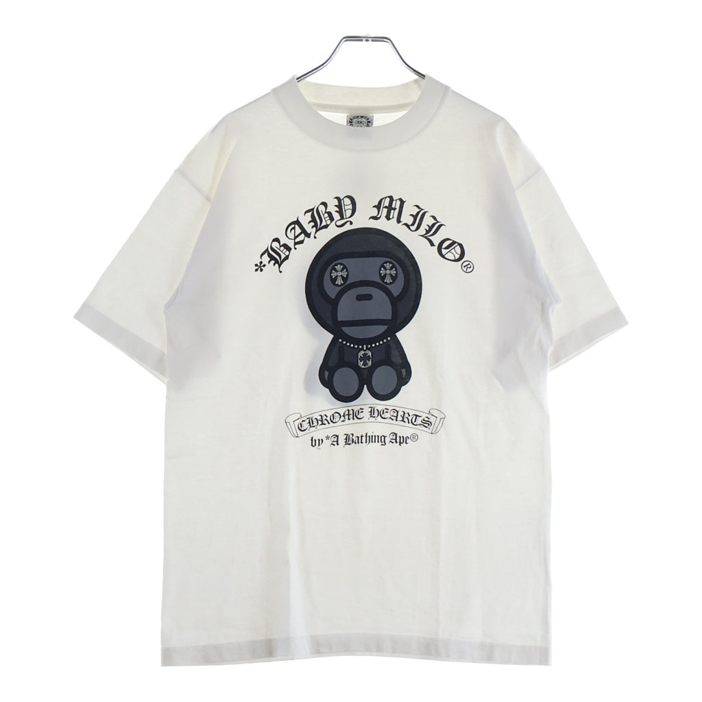 CHROME HEARTS(クロムハーツ) × A BATHING APE Baby Milo Horseshoe Tee アベイシングエイプ ベイビーマイロ ホースシュー 半袖Tシャツ