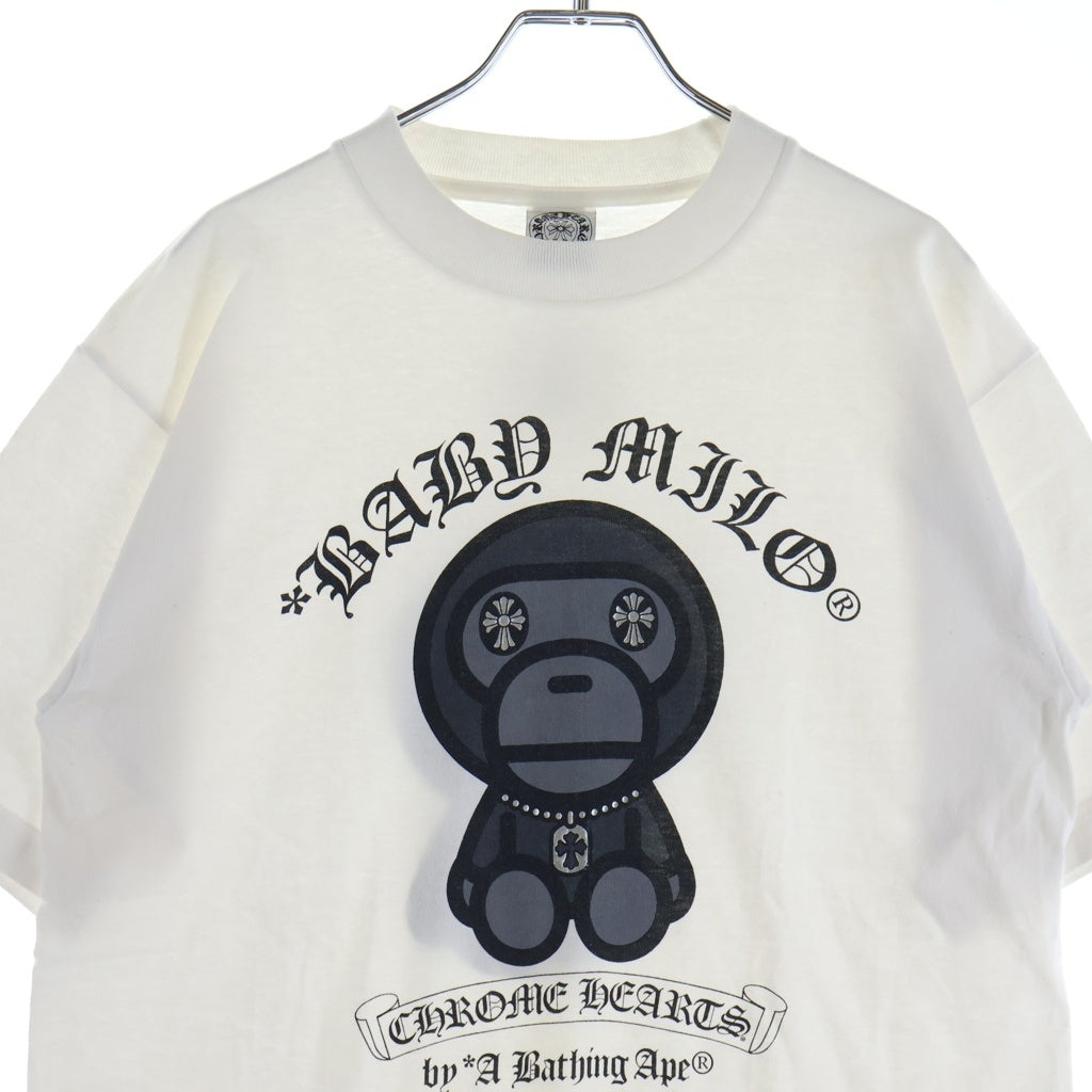 CHROME HEARTS(クロムハーツ) × A BATHING APE Baby Milo Horseshoe Tee アベイシングエイプ ベイビーマイロ ホースシュー 半袖Tシャツ