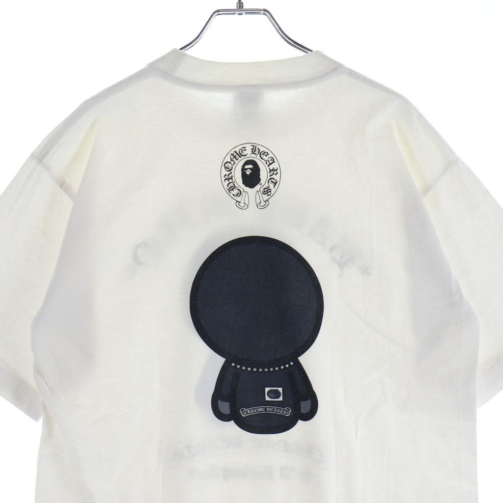 CHROME HEARTS(クロムハーツ) × A BATHING APE Baby Milo Horseshoe Tee アベイシングエイプ ベイビーマイロ ホースシュー 半袖Tシャツ