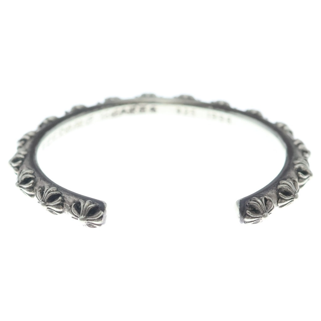 CHROME HEARTS(クロムハーツ) BANGLE CROSS クロスバンドバングル ブレスレット シルバー BCA124