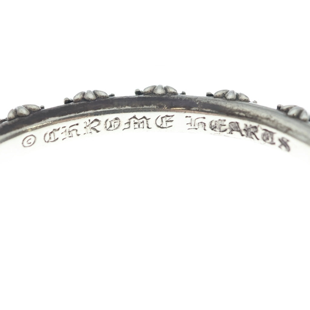 CHROME HEARTS(クロムハーツ) BANGLE CROSS クロスバンドバングル ブレスレット シルバー BCA124