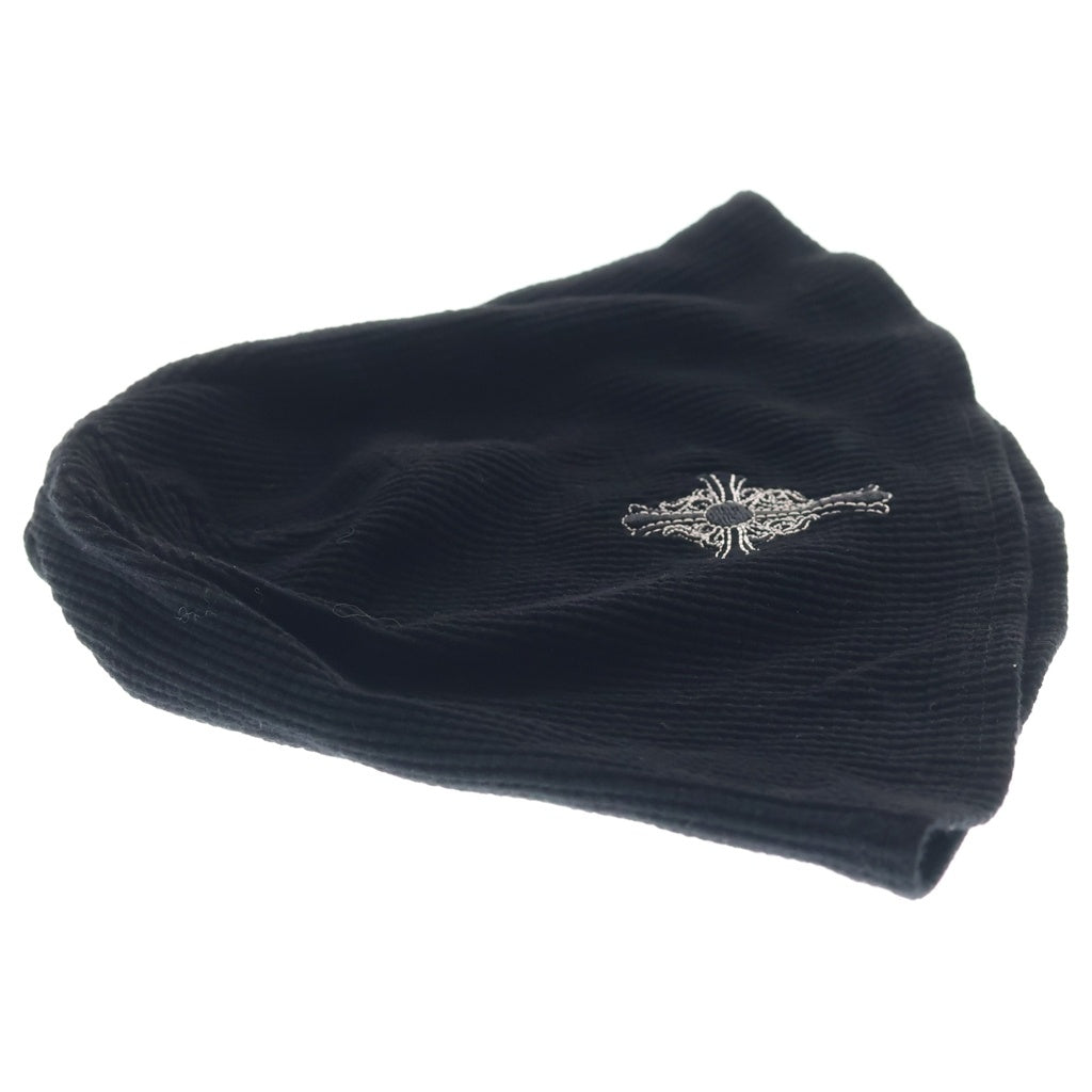 CHROME HEARTS(クロムハーツ) THERMAL BEANIE CHクロス刺繍 サーマルビーニー キャップ ブラック
