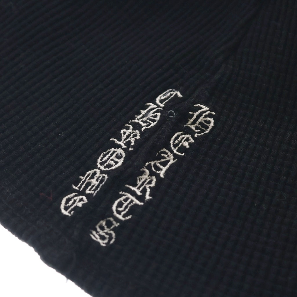 CHROME HEARTS(クロムハーツ) THERMAL BEANIE CHクロス刺繍 サーマルビーニー キャップ ブラック