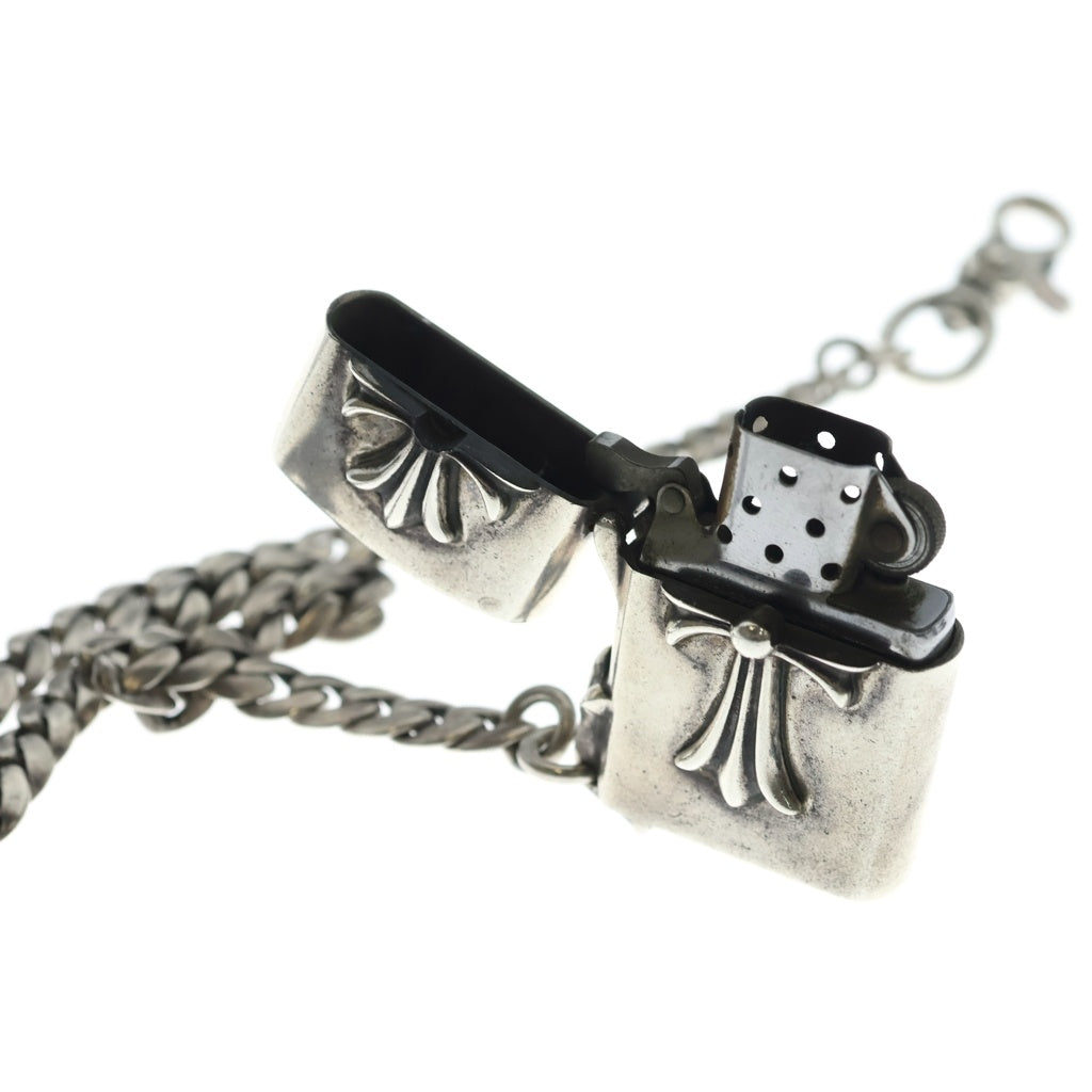 CHROME HEARTS クロムハーツ LGHTR Z V1 W CLSSC CHN ウォレットチェーンジッポ クラシックリンクウォレットチェーンジッポライター シルバー CHROME HEARTS(クロムハーツ) LGHTR Z V1 W CLSSC CHN ウォレット