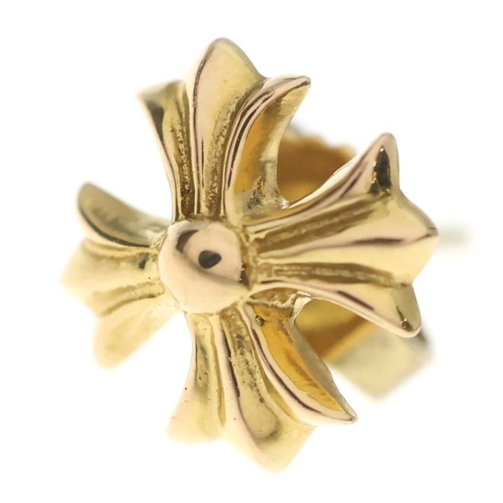 CHROME HEARTS(クロムハーツ) 22K No2 CH PLS CHプラス スタッドピアス ゴールド BCA022