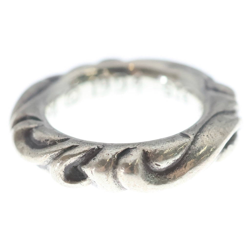 CHROME HEARTS(クロムハーツ) SCRL BAND スクロールバンド リング シルバー BCA351
