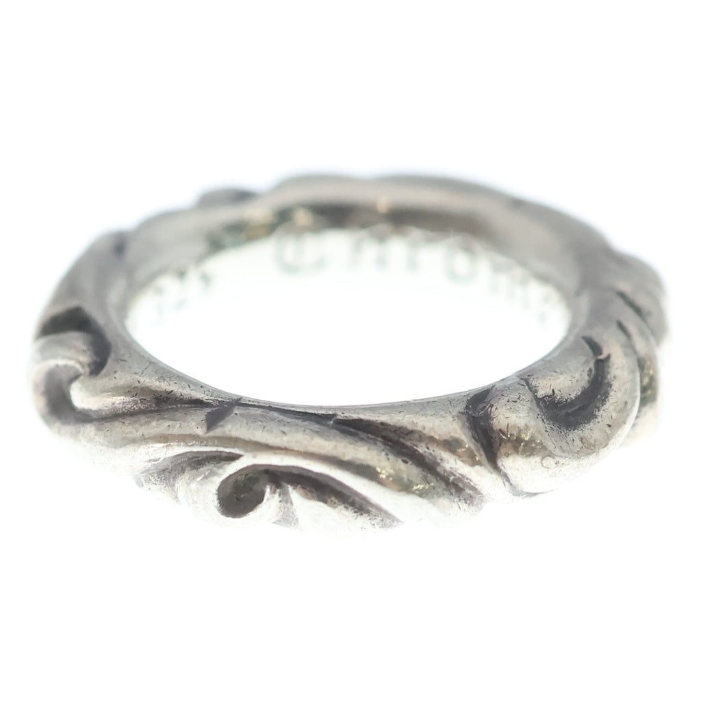 CHROME HEARTS(クロムハーツ) SCRL BAND スクロールバンド リング シルバー BCA351