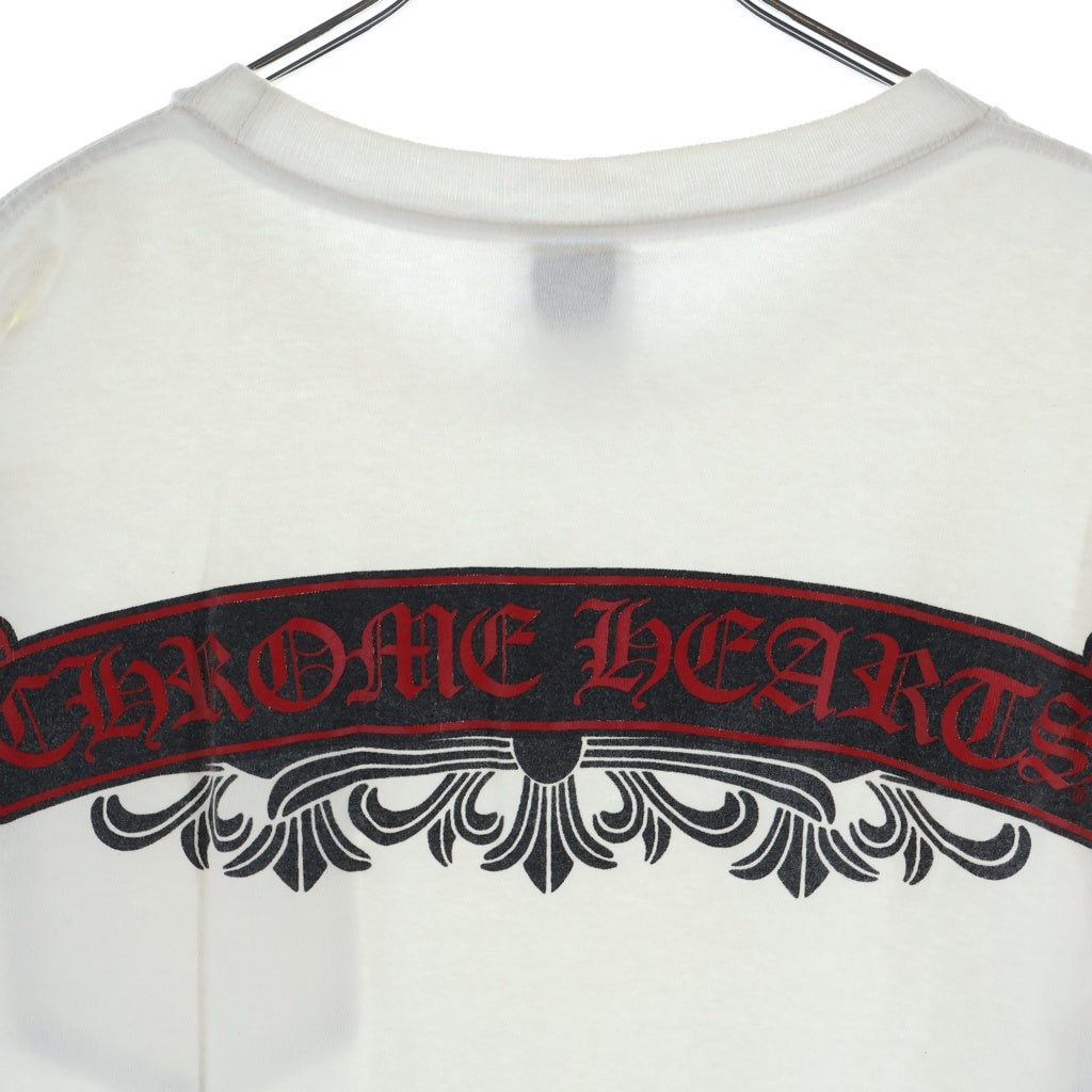 CHROME HEARTS(クロムハーツ) OLD オールド バックフローラルクロスプリント 半袖Tシャツカットソー