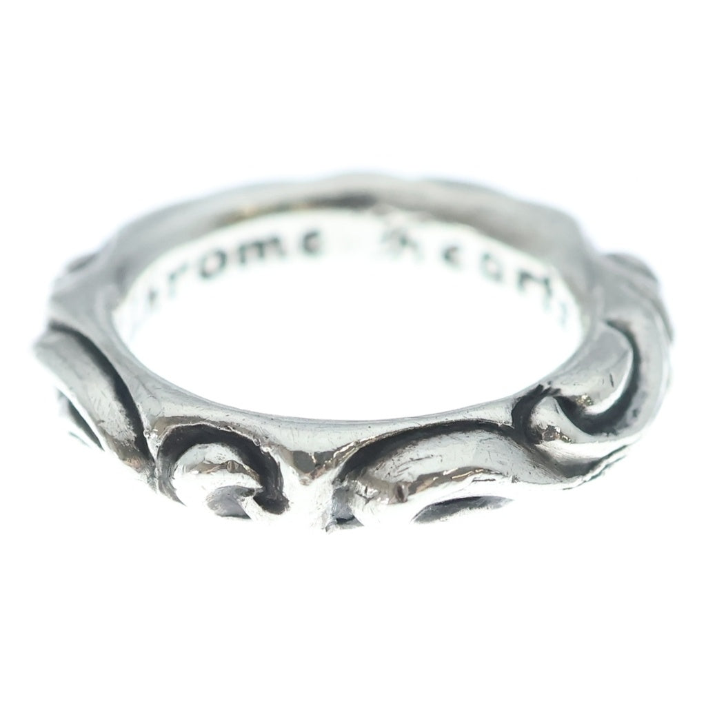 CHROME HEARTS(クロムハーツ) SCRL BAND スクロールバンド リング シルバー BCA351