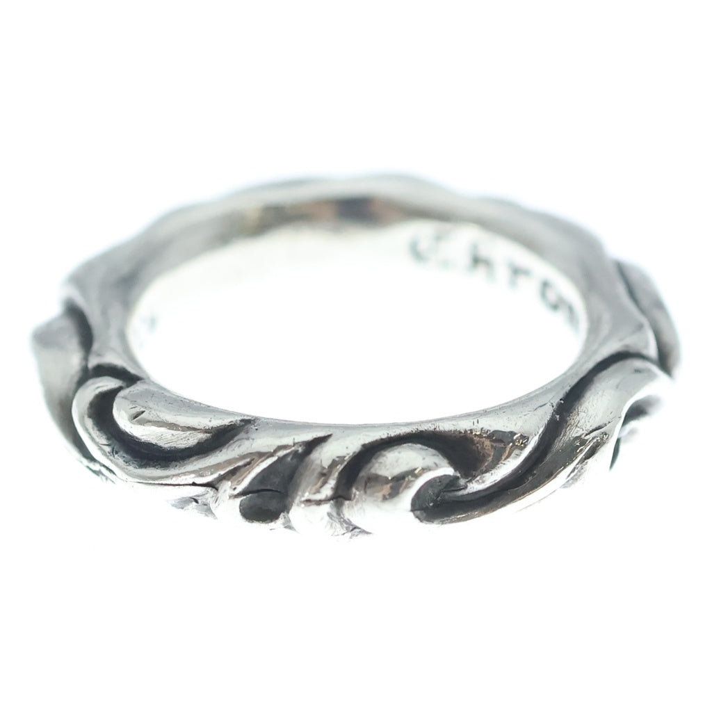 CHROME HEARTS(クロムハーツ) SCRL BAND スクロールバンド リング シルバー BCA351