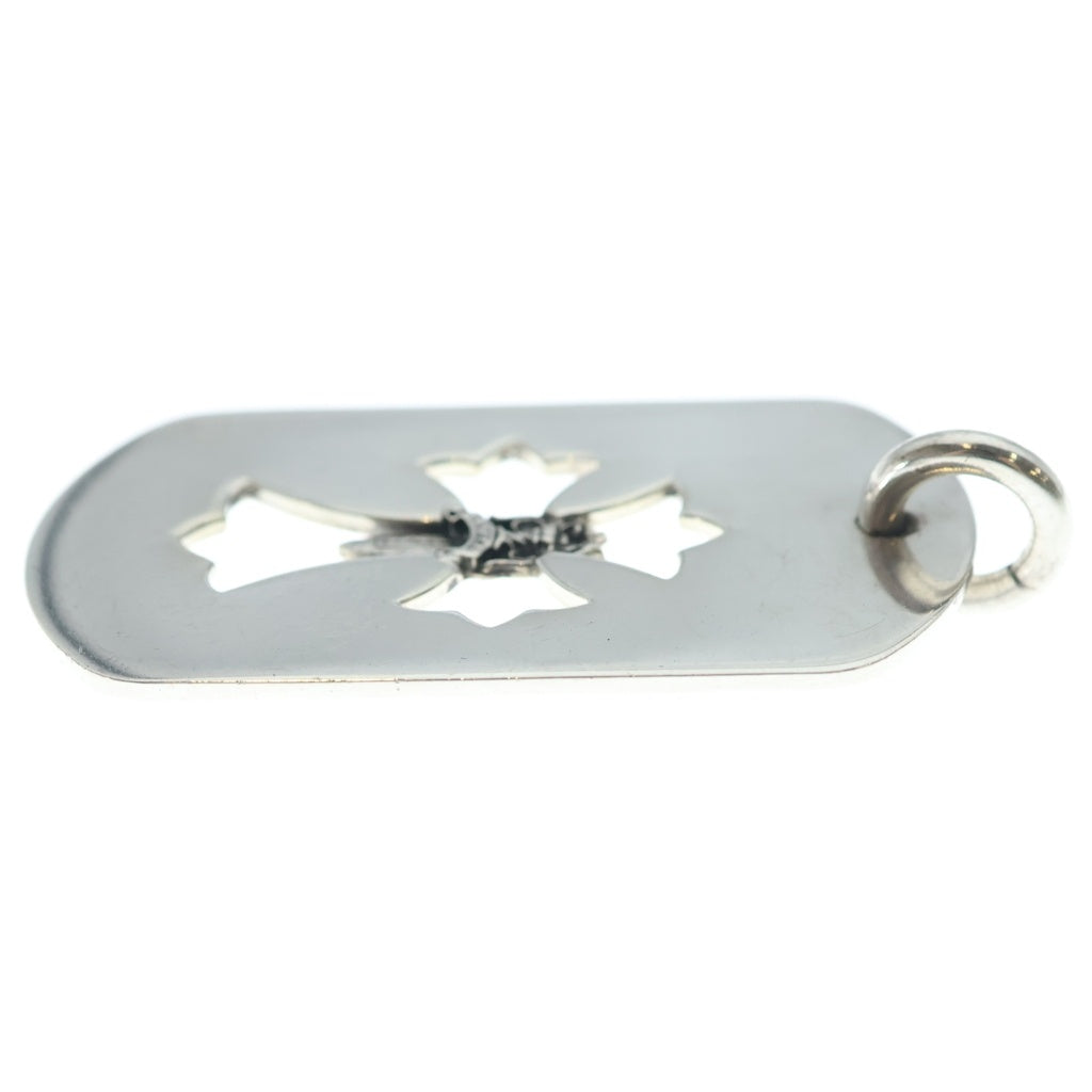 CHROME HEARTS(クロムハーツ) D TAG LRG CROSS DAGG カットアウトクロスダガー ラージドッグタグネックレストップ