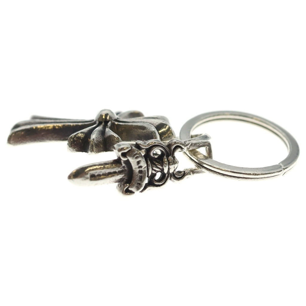 CHROME HEARTS クロムハーツ CH CRS SML&No5 DGGR スモールCHクロス#5ダガーキーリング シルバーキーリング CHROME HEARTS(クロムハーツ) CH CRS SML&No5 DGGR スモールCHクロス#5