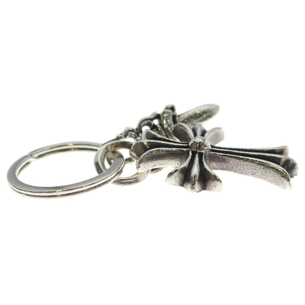 CHROME HEARTS(クロムハーツ) CH CRS SML&No5 DGGR スモールCHクロス#5ダガーキーリング シルバーキーリング