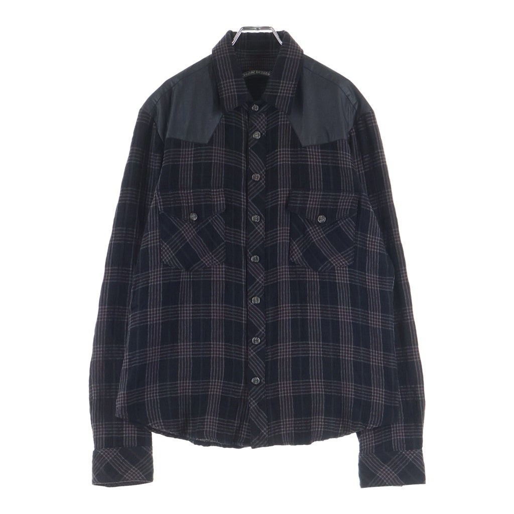 CHROME HEARTS(クロムハーツ) LOOSEENDS LS CHECK チェック柄胸ポケット長袖シャツ