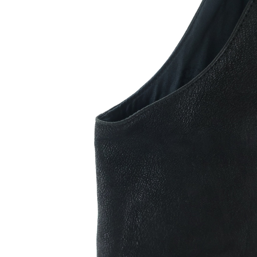 CHROME HEARTS(クロムハーツ) CLASSIC 2B DSTRY クラシック 2B デストロイ レザーベスト ブラック