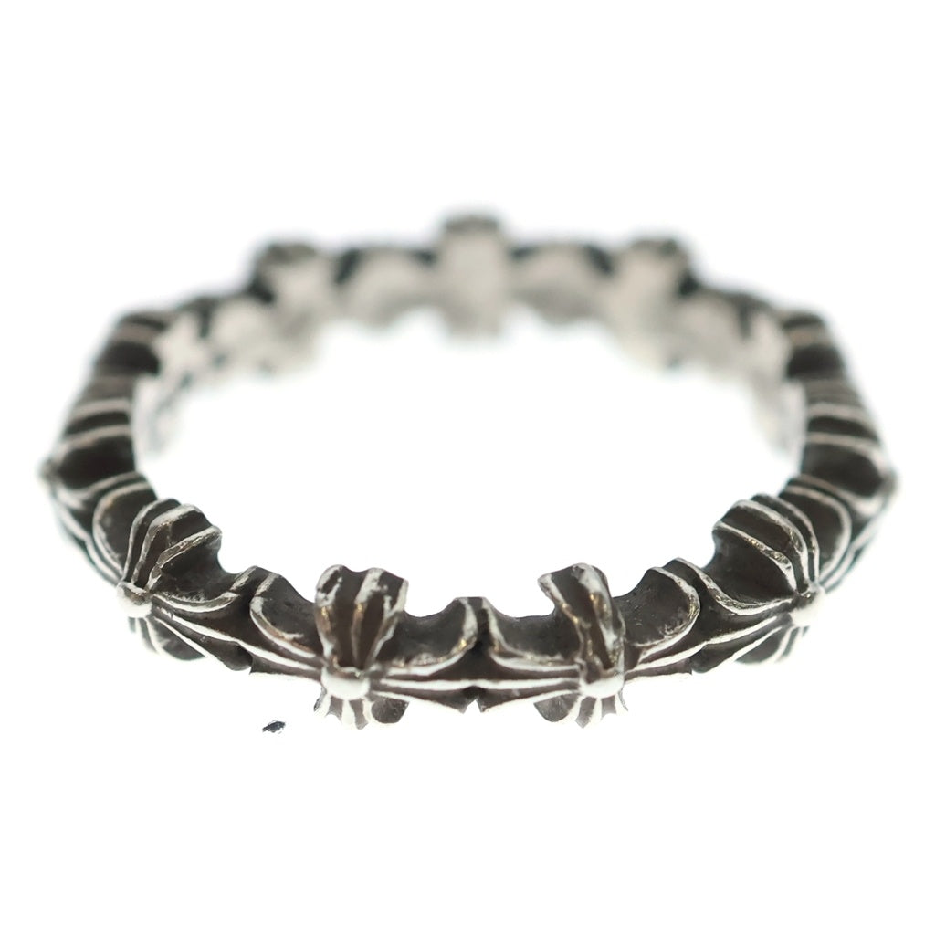 CHROME HEARTS(クロムハーツ) TINY E CH PLS BAND タイニーECHプラスバンド シルバーリング