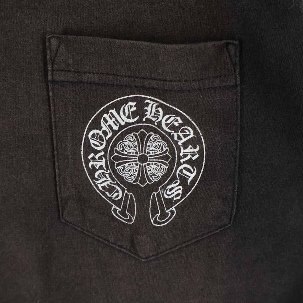 CHROME HEARTS(クロムハーツ) OLD S/S オールド バックセメタリークロスプリント 半袖Tシャツカットソー