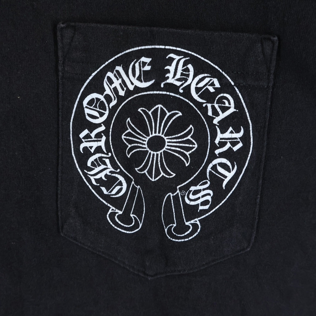 CHROME HEARTS(クロムハーツ) OLD S/S オールド バックスクロールラベルプリント 半袖Tシャツカットソー