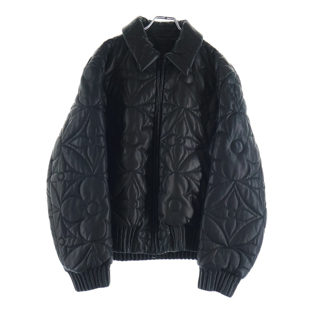 LOUIS VUITTON(ルイヴィトン) 23SS ビッグモノグラムラムスキンレザージャケット RM231Q ET7 HLL55E