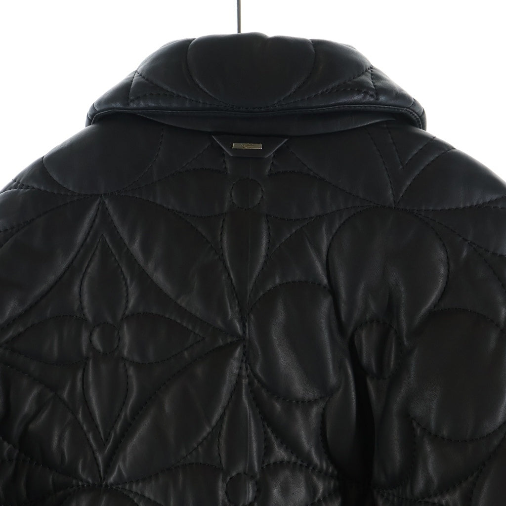 LOUIS VUITTON(ルイヴィトン) 23SS ビッグモノグラムラムスキンレザージャケット RM231Q ET7 HLL55E