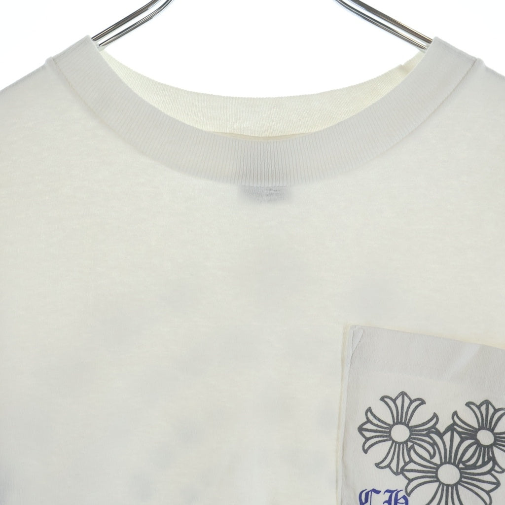 CHROME HEARTS(クロムハーツ) OLD S/S オールド バックCHプラスサークルプリント 半袖Tシャツカットソー